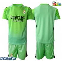 Real Madrid Keeper Bortedraktsett Barn 2025-26 Kortermet (+ Korte bukser)